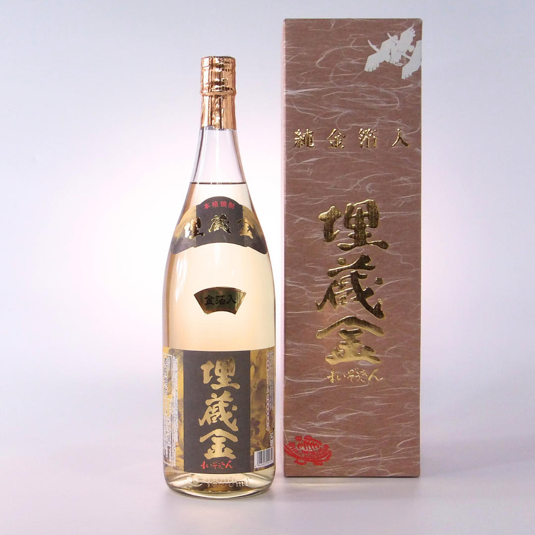 埋蔵金 金箔入り1800ml – 深野酒造株式会社